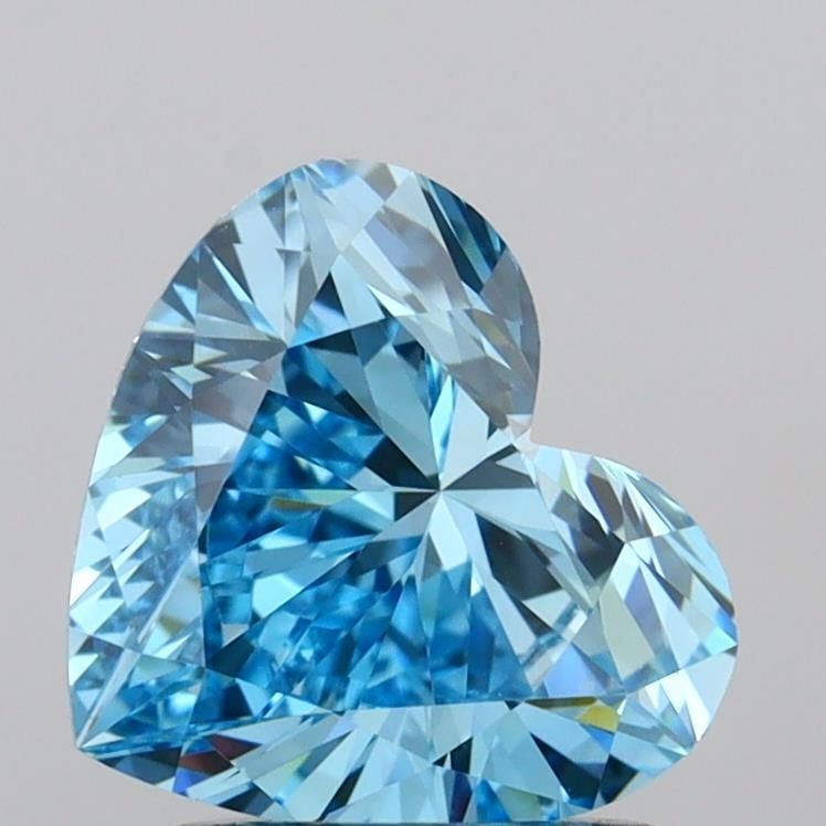 IGI Heart 1.51ct Fancy Vivid Blue VVS1 - Loose Lab Diamond: IGI Heart 1.51ct Fancy Vivid Blue VVS1 - Loose Lab Diamond Item Specifics: Source: This Is A Real Diamond Grown In A Lab Not Mined. Carat: 1.51 Cut: - Color: Fancy Vivid Blue Clarity: VVS1 Polish: EX 