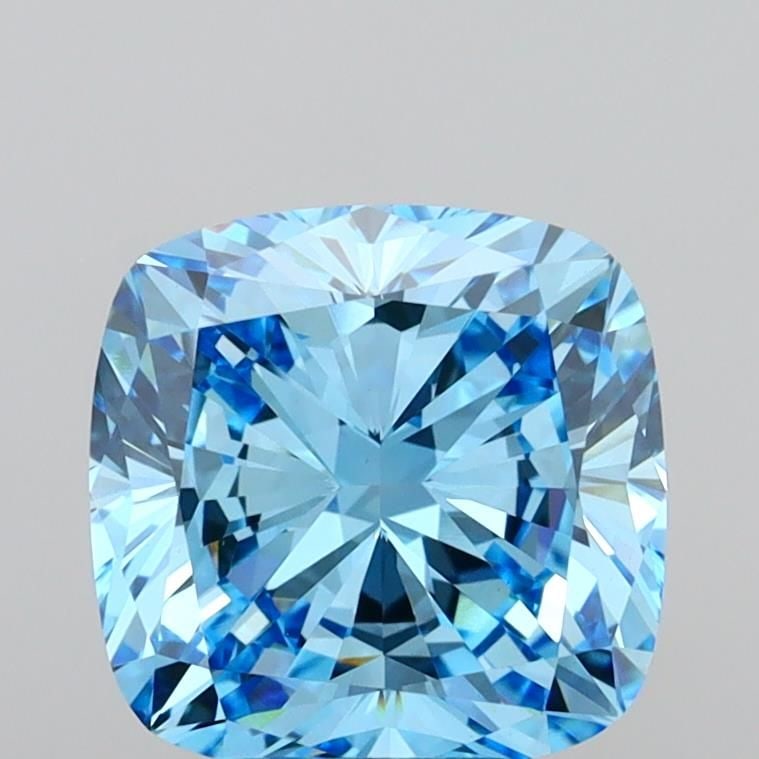 IGI Cushion Modified 3.01ct Fancy Vivid Blue VVS2 - Loose Lab Diamond: IGI Cushion Modified 3.01ct Fancy Vivid Blue VVS2 - Loose Lab Diamond Item Specifics: Source: This Is A Real Diamond Grown In A Lab Not Mined. Carat: 3.01 Cut: - Color: Fancy Vivid Blue Clarity: VVS2