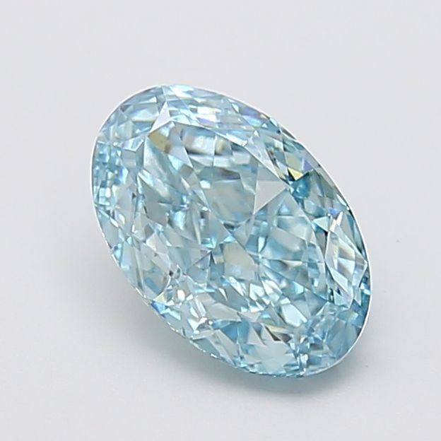 IGI Oval 2.17ct Fancy Vivid Green Blue VVS2 - Loose Lab Diamond: IGI Oval 2.17ct Fancy Vivid Green Blue VVS2 - Loose Lab Diamond Item Specifics: Source: This Is A Real Diamond Grown In A Lab Not Mined. Carat: 2.17 Cut: - Color: Fancy Vivid Green Blue Clarity: VVS2