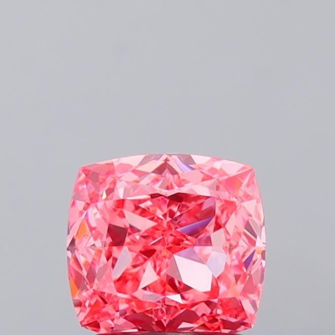 IGI Cushion Modified 1.56ct Fancy Vivid Pink VVS2 - Loose Lab Diamond: IGI Cushion Modified 1.56ct Fancy Vivid Pink VVS2 - Loose Lab Diamond Item Specifics: Source: This Is A Real Diamond Grown In A Lab Not Mined. Carat: 1.56 Cut: - Color: Fancy Vivid Pink Clarity: VVS2 