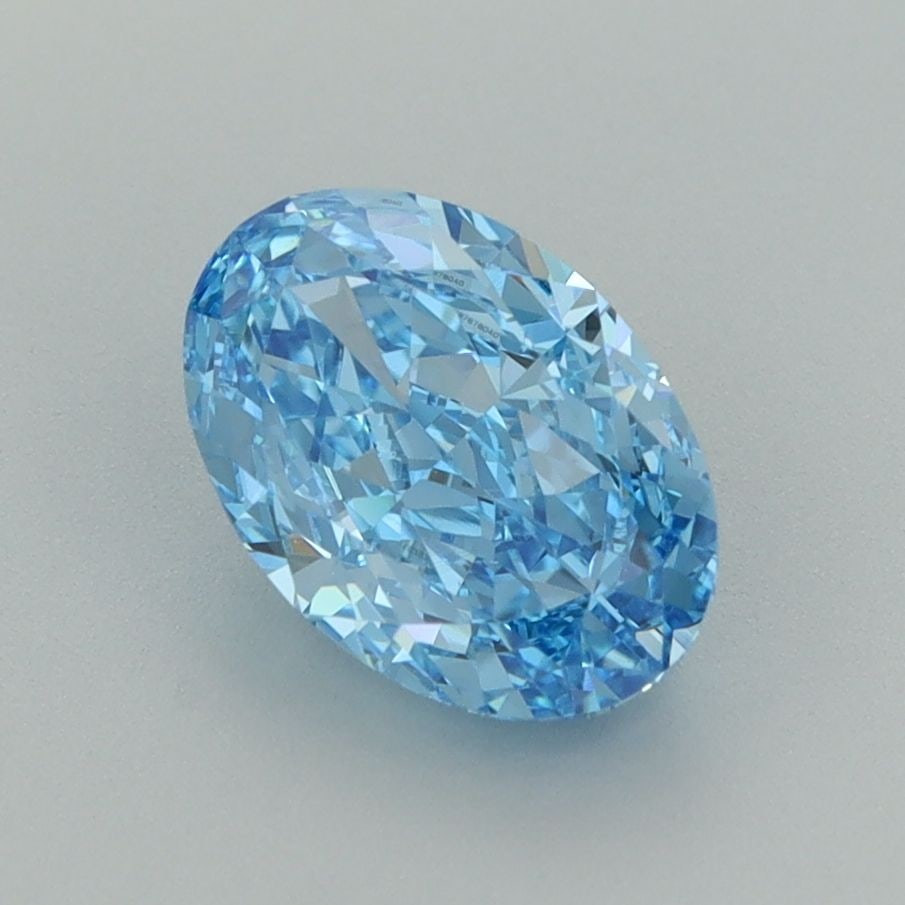 IGI Oval 1.58ct Fancy Vivid Blue VVS2 - Loose Lab Diamond: IGI Oval 1.58ct Fancy Vivid Blue VVS2 - Loose Lab Diamond Item Specifics: Source: This Is A Real Diamond Grown In A Lab Not Mined. Carat: 1.58 Cut: - Color: Fancy Vivid Blue Clarity: VVS2 Polish: VG