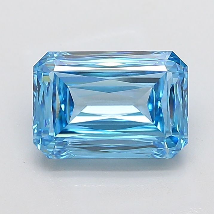 IGI Radiant 4.06ct Fancy Vivid Blue VVS2 - Loose Lab Diamond: IGI Radiant 4.06ct Fancy Vivid Blue VVS2 - Loose Lab Diamond Item Specifics: Source: This Is A Real Diamond Grown In A Lab Not Mined. Carat: 4.06 Cut: - Color: Fancy Vivid Blue Clarity: VVS2 Polish: E