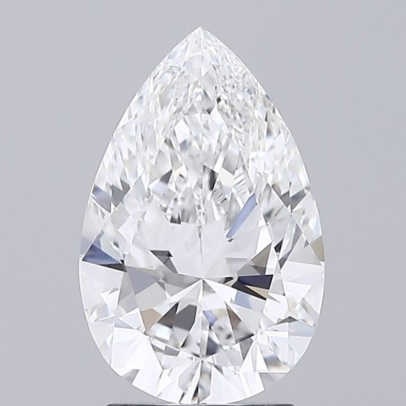 IGI Pear 2.5ct E VVS2 - Loose Lab Diamond: IGI Pear 2.5ct E VVS2 - Loose Lab Diamond Item Specifics: Source: This Is A Real Diamond Grown In A Lab Not Mined. Carat: 2.5 Cut: - Color: E Clarity: VVS2 Polish: EX Symmetry: EX Measurements: 11.74L