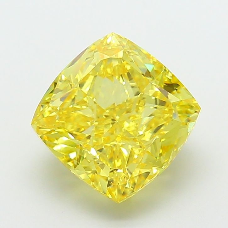 IGI Cushion Modified 7.0ct Fancy Vivid Yellow VVS2 - Loose Lab Diamond: IGI Cushion Modified 7.0ct Fancy Vivid Yellow VVS2 - Loose Lab Diamond Item Specifics: Source: This Is A Real Diamond Grown In A Lab Not Mined. Carat: 7.0 Cut: - Color: Fancy Vivid Yellow Clarity: VVS