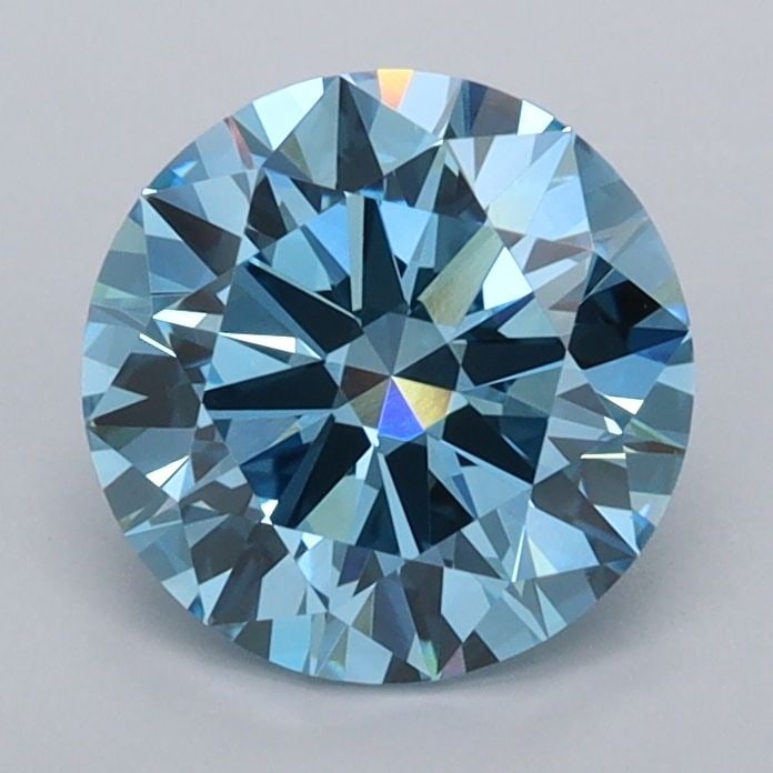 IGI Round 1.52ct Fancy Vivid Blue VVS2 - Ideal Loose Lab Diamond: IGI Round 1.52ct Fancy Vivid Blue VVS2 - Ideal Loose Lab Diamond Item Specifics: Source: This Is A Real Diamond Grown In A Lab Not Mined. Carat: 1.52 Cut: ID Color: Fancy Vivid Blue Clarity: VVS2 Poli