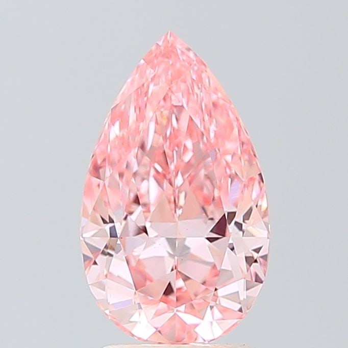IGI Pear 2.03ct Fancy Vivid Pink VVS1 - Loose Lab Diamond: IGI Pear 2.03ct Fancy Vivid Pink VVS1 - Loose Lab Diamond Item Specifics: Source: This Is A Real Diamond Grown In A Lab Not Mined. Carat: 2.03 Cut: - Color: Fancy Vivid Pink Clarity: VVS1 Polish: EX