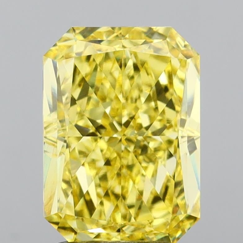IGI Radiant 2.52ct Fancy Intense Yellow VVS2 - Loose Lab Diamond: IGI Radiant 2.52ct Fancy Intense Yellow VVS2 - Loose Lab Diamond Item Specifics: Source: This Is A Real Diamond Grown In A Lab Not Mined. Carat: 2.52 Cut: - Color: Fancy Intense Yellow Clarity: VVS2 P