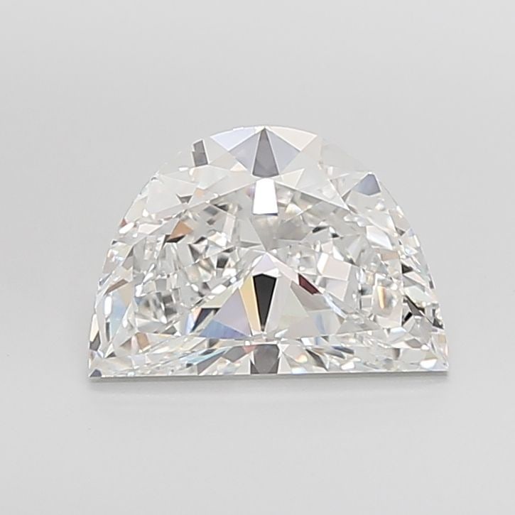 Half Moon 0.73ct D VVS2 - Loose Lab Diamond: Half Moon 0.73ct D VVS2 - Loose Lab Diamond Item Specifics: Source: This Is A Real Diamond Grown In A Lab Not Mined. Carat: 0.73 Cut: - Color: D Clarity: VVS2 Polish: VG Symmetry: VG Measurements: 4.7