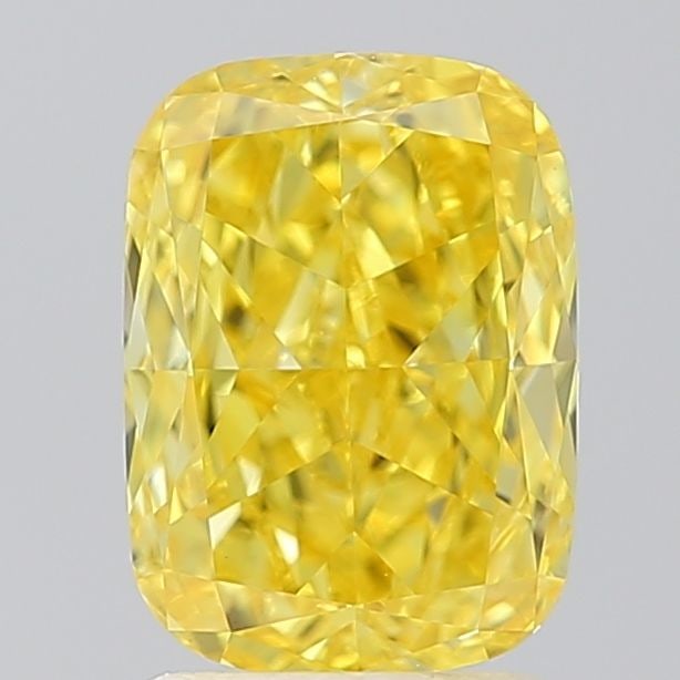 IGI Cushion Modified 2.04ct Fancy Vivid Yellow VVS2 - Loose Lab Diamond: IGI Cushion Modified 2.04ct Fancy Vivid Yellow VVS2 - Loose Lab Diamond Item Specifics: Source: This Is A Real Diamond Grown In A Lab Not Mined. Carat: 2.04 Cut: - Color: Fancy Vivid Yellow Clarity: V