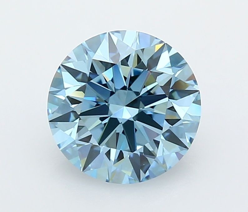 IGI Round 2.93ct Fancy Vivid Blue VVS1 - Ideal Loose Lab Diamond: IGI Round 2.93ct Fancy Vivid Blue VVS1 - Ideal Loose Lab Diamond Item Specifics: Source: This Is A Real Diamond Grown In A Lab Not Mined. Carat: 2.93 Cut: ID Color: Fancy Vivid Blue Clarity: VVS1 Poli