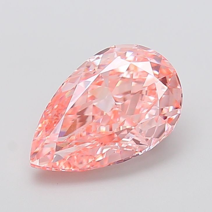 IGI Pear 3.67ct Fancy Vivid Pink VVS2 - Loose Lab Diamond: IGI Pear 3.67ct Fancy Vivid Pink VVS2 - Loose Lab Diamond Item Specifics: Source: This Is A Real Diamond Grown In A Lab Not Mined. Carat: 3.67 Cut: - Color: Fancy Vivid Pink Clarity: VVS2 Polish: EX S