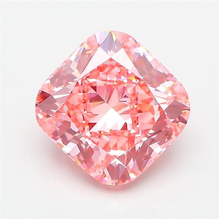 IGI Cushion Modified 5.37ct Fancy Vivid Pink VVS1 - Loose Lab Diamond: IGI Cushion Modified 5.37ct Fancy Vivid Pink VVS1 - Loose Lab Diamond Item Specifics: Source: This Is A Real Diamond Grown In A Lab Not Mined. Carat: 5.37 Cut: - Color: Fancy Vivid Pink Clarity: VVS1