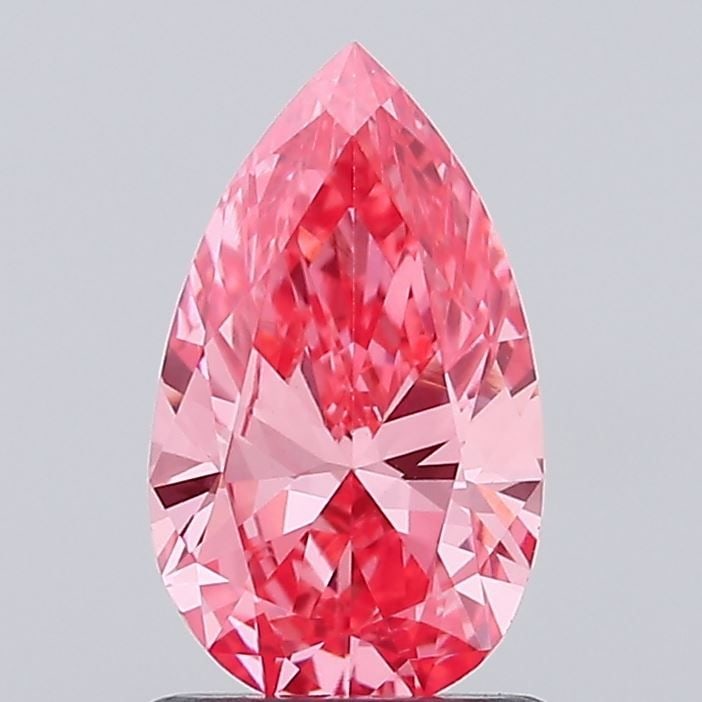 IGI Pear 1.09ct Fancy Vivid Pink VVS2 - Loose Lab Diamond: IGI Pear 1.09ct Fancy Vivid Pink VVS2 - Loose Lab Diamond Item Specifics: Source: This Is A Real Diamond Grown In A Lab Not Mined. Carat: 1.09 Cut: - Color: Fancy Vivid Pink Clarity: VVS2 Polish: VG S