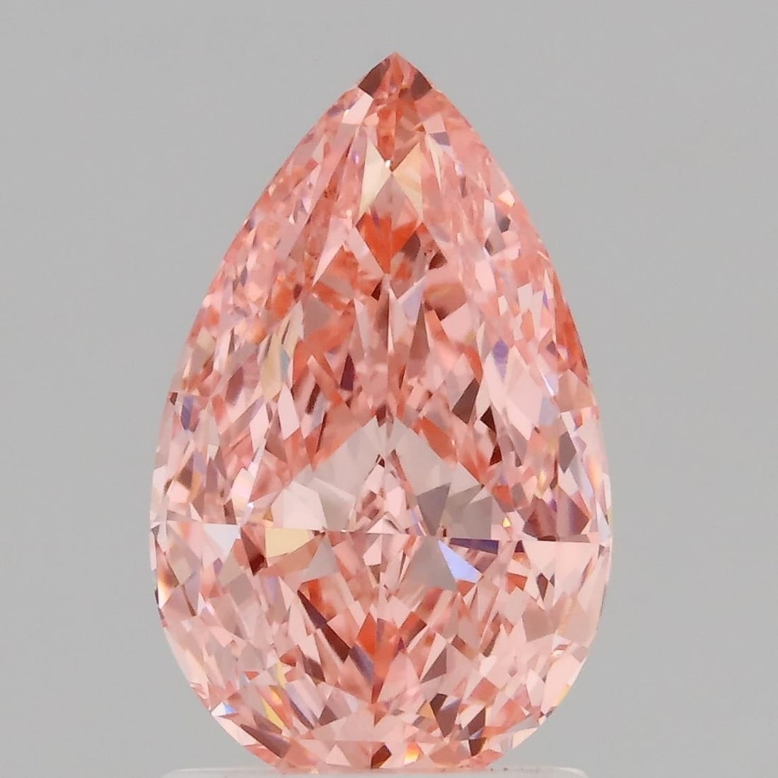 IGI Pear 1.76ct Fancy Vivid Pink VVS1 - Loose Lab Diamond: IGI Pear 1.76ct Fancy Vivid Pink VVS1 - Loose Lab Diamond Item Specifics: Source: This Is A Real Diamond Grown In A Lab Not Mined. Carat: 1.76 Cut: - Color: Fancy Vivid Pink Clarity: VVS1 Polish: EX S