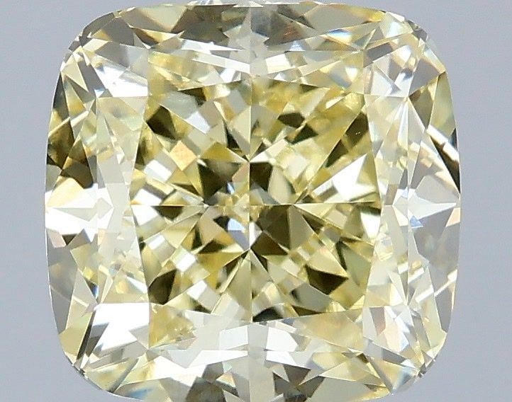 IGI Cushion Modified 2.55ct Fancy Yellow VVS2 - Loose Lab Diamond: IGI Cushion Modified 2.55ct Fancy Yellow VVS2 - Loose Lab Diamond Item Specifics: Source: This Is A Real Diamond Grown In A Lab Not Mined. Carat: 2.55 Cut: - Color: Fancy Yellow Clarity: VVS2 Polish: 