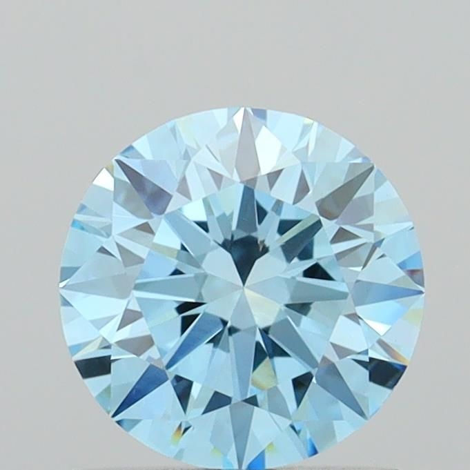 IGI Round 0.77ct Fancy Vivid Blue VVS2 - Ideal Loose Lab Diamond: IGI Round 0.77ct Fancy Vivid Blue VVS2 - Ideal Loose Lab Diamond Item Specifics: Source: This Is A Real Diamond Grown In A Lab Not Mined. Carat: 0.77 Cut: ID Color: Fancy Vivid Blue Clarity: VVS2 Poli