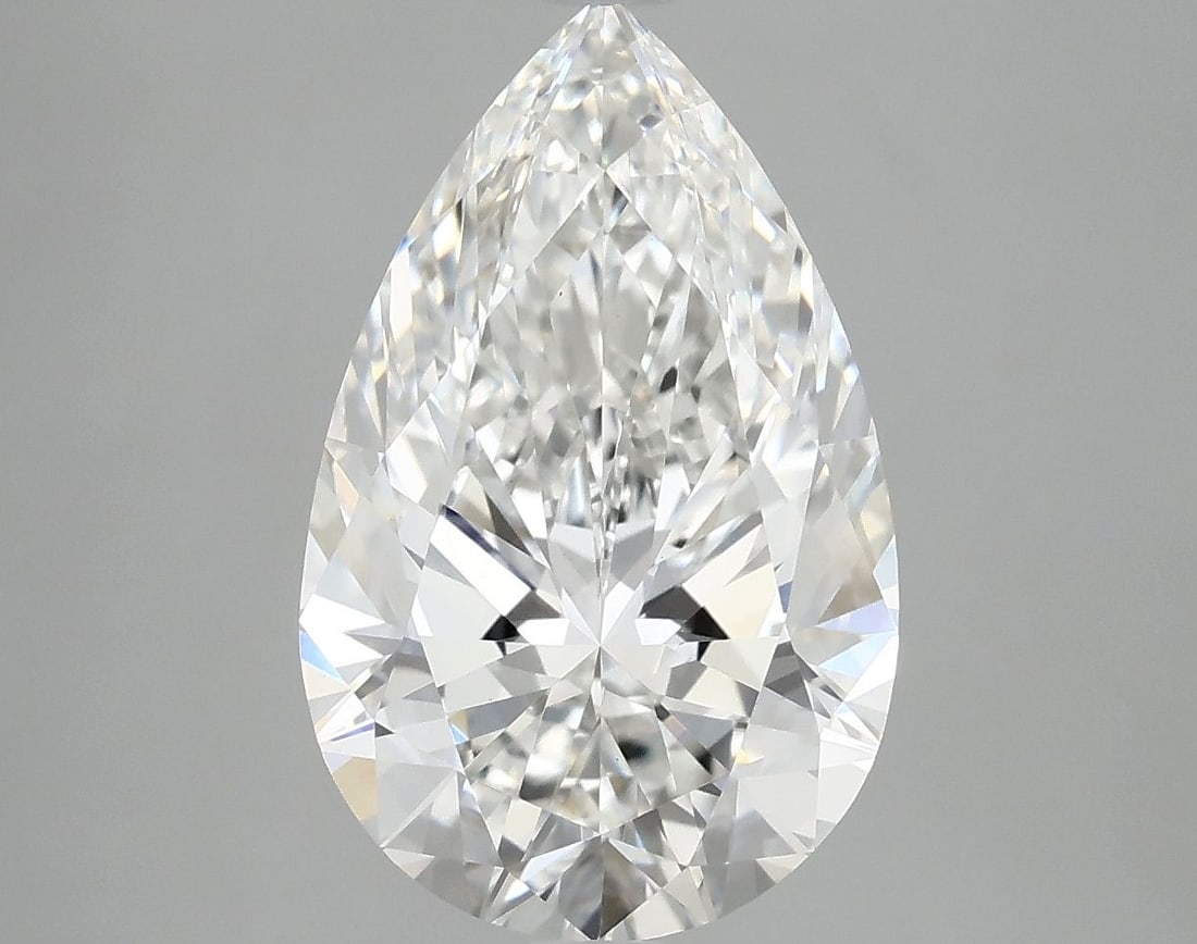 IGI Pear 4.04ct F VVS2 - Loose Lab Diamond: IGI Pear 4.04ct F VVS2 - Loose Lab Diamond Item Specifics: Source: This Is A Real Diamond Grown In A Lab Not Mined. Carat: 4.04 Cut: - Color: F Clarity: VVS2 Polish: EX Symmetry: EX Measurements: 14.0