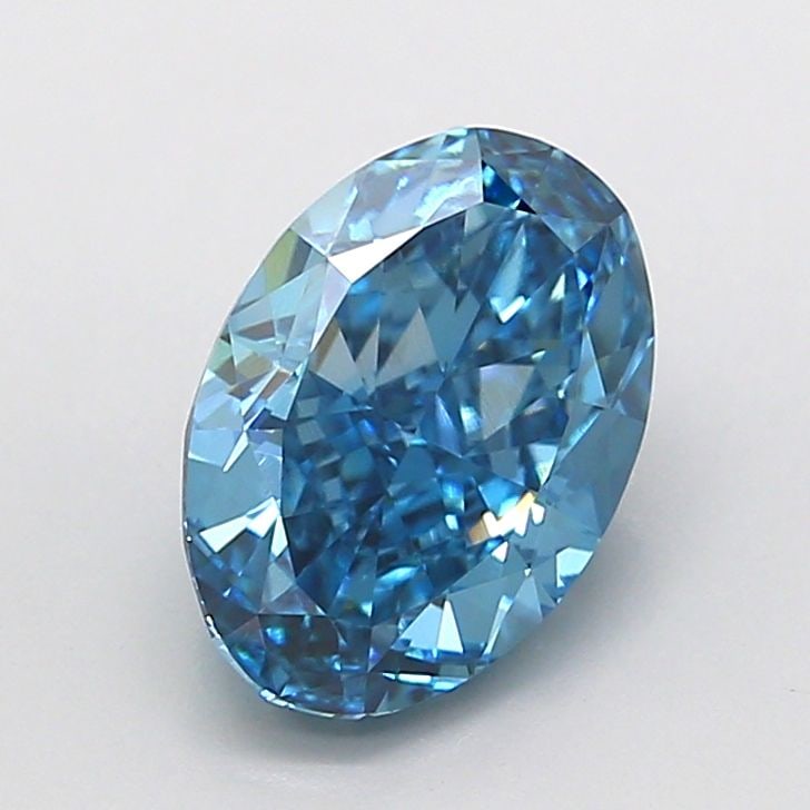 IGI Oval 2.06ct Fancy Vivid Blue VVS2 - Loose Lab Diamond: IGI Oval 2.06ct Fancy Vivid Blue VVS2 - Loose Lab Diamond Item Specifics: Source: This Is A Real Diamond Grown In A Lab Not Mined. Carat: 2.06 Cut: - Color: Fancy Vivid Blue Clarity: VVS2 Polish: VG S