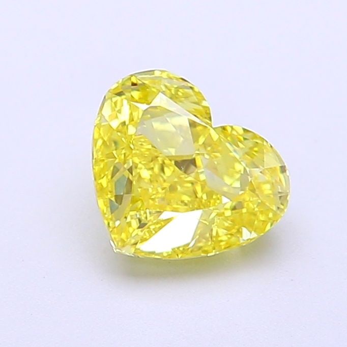 IGI Heart 1.21ct Fancy Vivid Yellow VVS2 - Loose Lab Diamond: IGI Heart 1.21ct Fancy Vivid Yellow VVS2 - Loose Lab Diamond Item Specifics: Source: This Is A Real Diamond Grown In A Lab Not Mined. Carat: 1.21 Cut: - Color: Fancy Vivid Yellow Clarity: VVS2