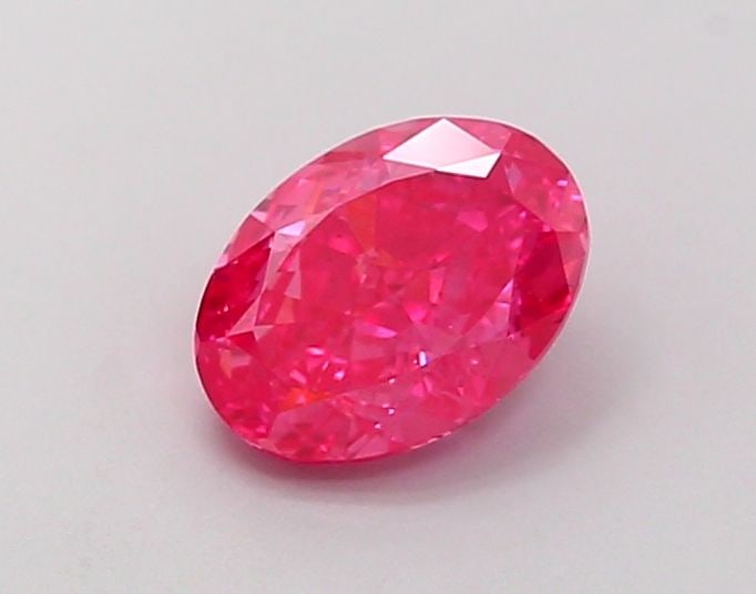 IGI Oval 1.35ct Fancy Vivid Pink VVS2 - Loose Lab Diamond: IGI Oval 1.35ct Fancy Vivid Pink VVS2 - Loose Lab Diamond Item Specifics: Source: This Is A Real Diamond Grown In A Lab Not Mined. Carat: 1.35 Cut: - Color: Fancy Vivid Pink Clarity: VVS2 Polish: EX S