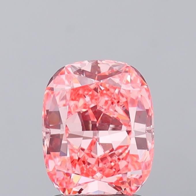 IGI Cushion Modified 1.58ct Fancy Vivid Pink VVS2 - Loose Lab Diamond: IGI Cushion Modified 1.58ct Fancy Vivid Pink VVS2 - Loose Lab Diamond Item Specifics: Source: This Is A Real Diamond Grown In A Lab Not Mined. Carat: 1.58 Cut: - Color: Fancy Vivid Pink Clarity: VVS2 