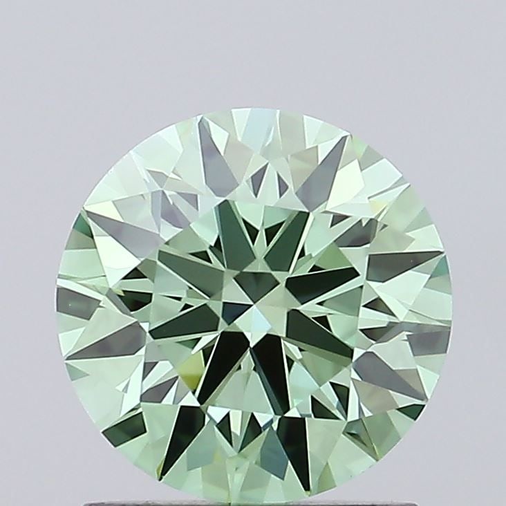 IGI Round 1.24ct Fancy Vivid Green IF - Ideal Loose Lab Diamond: IGI Round 1.24ct Fancy Vivid Green IF - Ideal Loose Lab Diamond Item Specifics: Source: This Is A Real Diamond Grown In A Lab Not Mined. Carat: 1.24 Cut: ID Color: Fancy Vivid Green Clarity: IF Polish