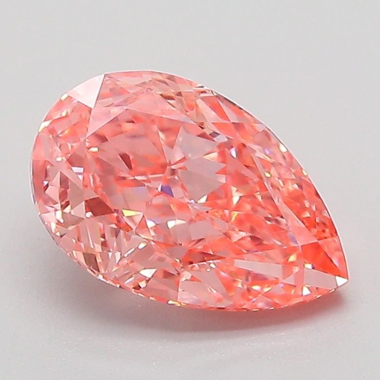 IGI Pear 2.04ct Fancy Vivid Pink VVS2 - Loose Lab Diamond: IGI Pear 2.04ct Fancy Vivid Pink VVS2 - Loose Lab Diamond Item Specifics: Source: This Is A Real Diamond Grown In A Lab Not Mined. Carat: 2.04 Cut: - Color: Fancy Vivid Pink Clarity: VVS2 Polish: EX