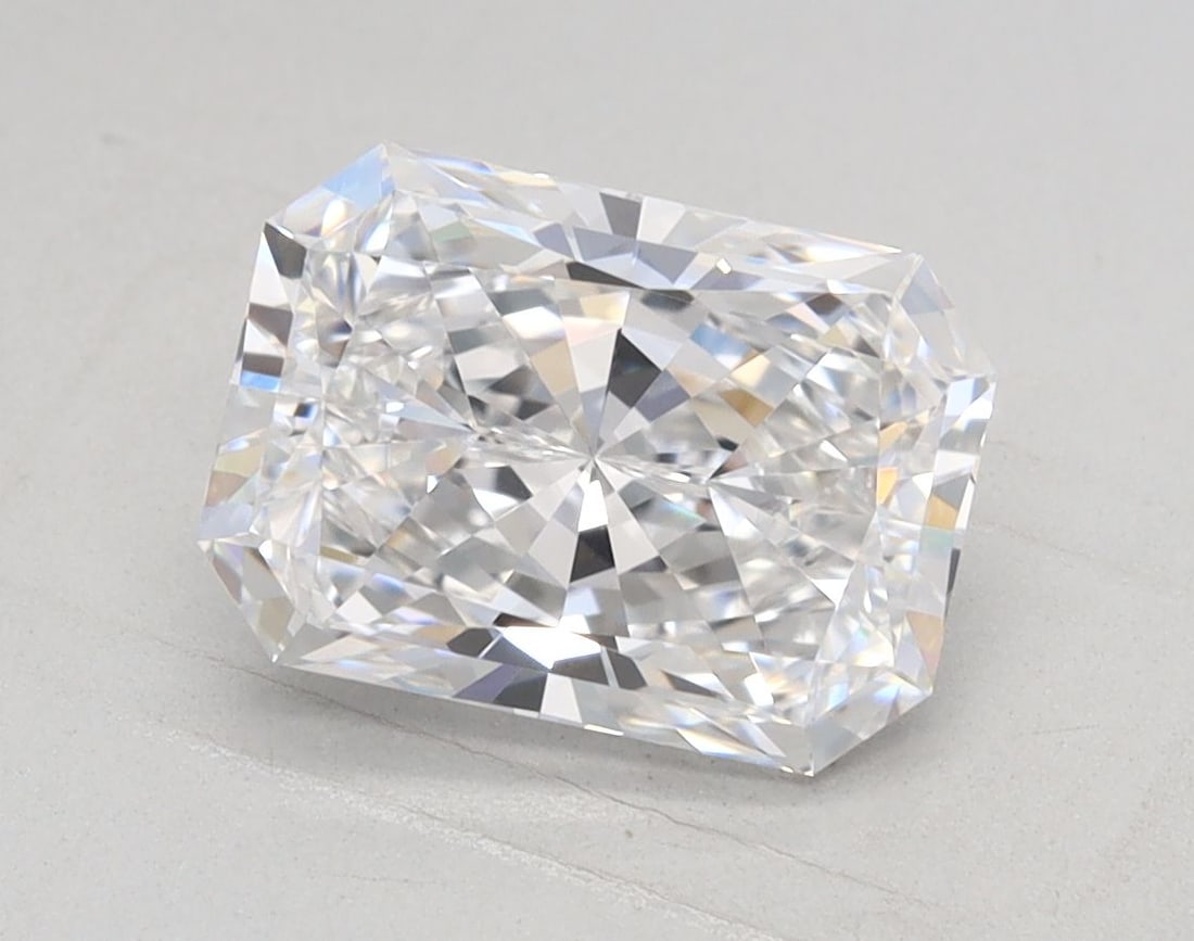 GIA Radiant 1.53ct D VVS1 - Loose Lab Diamond: GIA Radiant 1.53ct D VVS1 - Loose Lab Diamond Item Specifics: Source: This Is A Real Diamond Grown In A Lab Not Mined. Carat: 1.53 Cut: - Color: D Clarity: VVS1 Polish: EX Symmetry: EX Measurements: 8