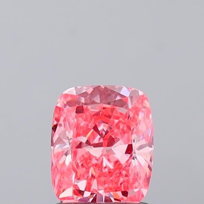 IGI Cushion Modified 1.0ct Fancy Vivid Pink VVS2 - Loose Lab Diamond: IGI Cushion Modified 1.0ct Fancy Vivid Pink VVS2 - Loose Lab Diamond Item Specifics: Source: This Is A Real Diamond Grown In A Lab Not Mined. Carat: 1.0 Cut: - Color: Fancy Vivid Pink Clarity: VVS2 Po