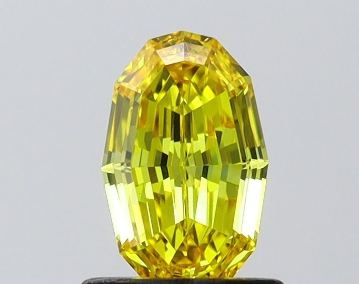 IGI Oval 0.84ct Fancy Vivid Yellow VVS2 - Loose Lab Diamond: IGI Oval 0.84ct Fancy Vivid Yellow VVS2 - Loose Lab Diamond Item Specifics: Source: This Is A Real Diamond Grown In A Lab Not Mined. Carat: 0.84 Cut: - Color: Fancy Vivid Yellow Clarity: VVS2 Polish: 