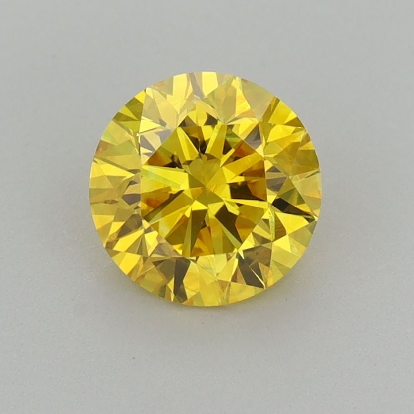 IGI Round 1.02ct Fancy Vivid Yellow VVS2 - Loose Lab Diamond: IGI Round 1.02ct Fancy Vivid Yellow VVS2 - Loose Lab Diamond Item Specifics: Source: This Is A Real Diamond Grown In A Lab Not Mined. Carat: 1.02 Cut: EX Color: Fancy Vivid Yellow Clarity: VVS2 Polish