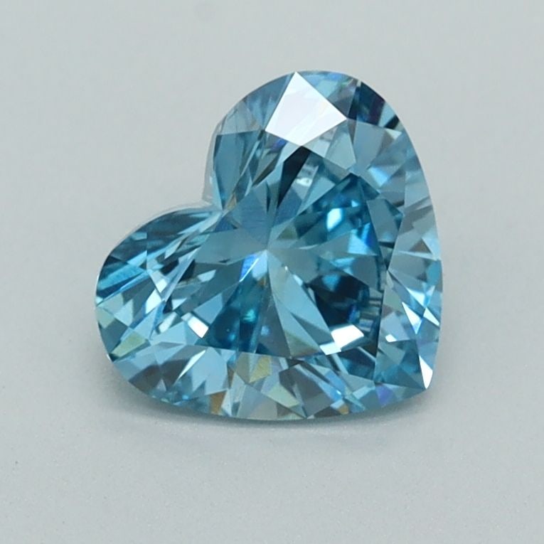 IGI Heart 1.02ct Fancy Vivid Blue VVS2 - Loose Lab Diamond: IGI Heart 1.02ct Fancy Vivid Blue VVS2 - Loose Lab Diamond Item Specifics: Source: This Is A Real Diamond Grown In A Lab Not Mined. Carat: 1.02 Cut: - Color: Fancy Vivid Blue Clarity: VVS2 Polish: VG 