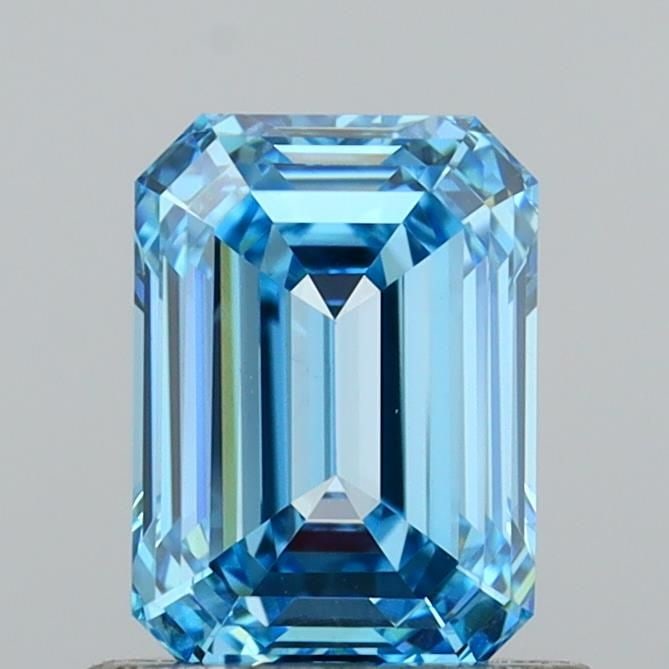 IGI Emerald 1.02ct Fancy Vivid Blue VVS2 - Loose Lab Diamond: IGI Emerald 1.02ct Fancy Vivid Blue VVS2 - Loose Lab Diamond Item Specifics: Source: This Is A Real Diamond Grown In A Lab Not Mined. Carat: 1.02 Cut: - Color: Fancy Vivid Blue Clarity: VVS2 Polish: E