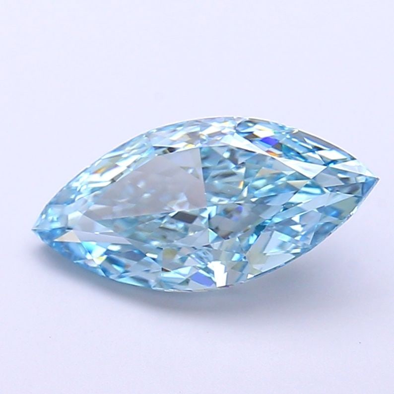 IGI Marquise 2.03ct Fancy Vivid Blue VVS2 - Loose Lab Diamond: IGI Marquise 2.03ct Fancy Vivid Blue VVS2 - Loose Lab Diamond Item Specifics: Source: This Is A Real Diamond Grown In A Lab Not Mined. Carat: 2.03 Cut: - Color: Fancy Vivid Blue Clarity: VVS2 Polish: 
