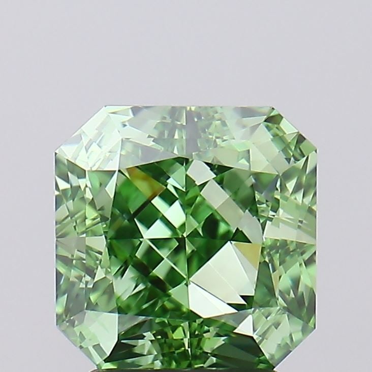 IGI Square Radiant 3.01ct Fancy Vivid Green VVS2 - Loose Lab Diamond: IGI Square Radiant 3.01ct Fancy Vivid Green VVS2 - Loose Lab Diamond Item Specifics: Source: This Is A Real Diamond Grown In A Lab Not Mined. Carat: 3.01 Cut: - Color: Fancy Vivid Green Clarity: VVS2 