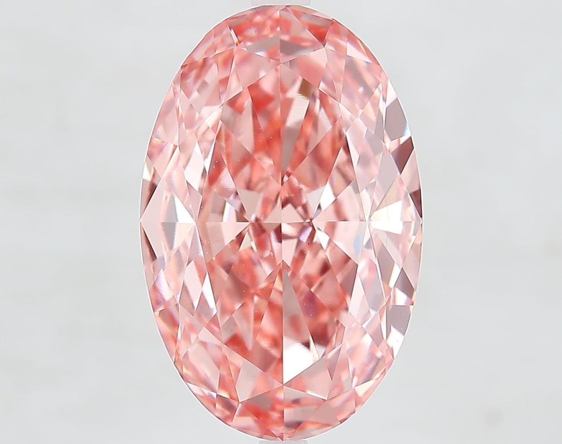 IGI Oval 9.03ct Fancy Vivid Pink VVS2 - Loose Lab Diamond: IGI Oval 9.03ct Fancy Vivid Pink VVS2 - Loose Lab Diamond Item Specifics: Source: This Is A Real Diamond Grown In A Lab Not Mined. Carat: 9.03 Cut: - Color: Fancy Vivid Pink Clarity: VVS2 Polish: EX S