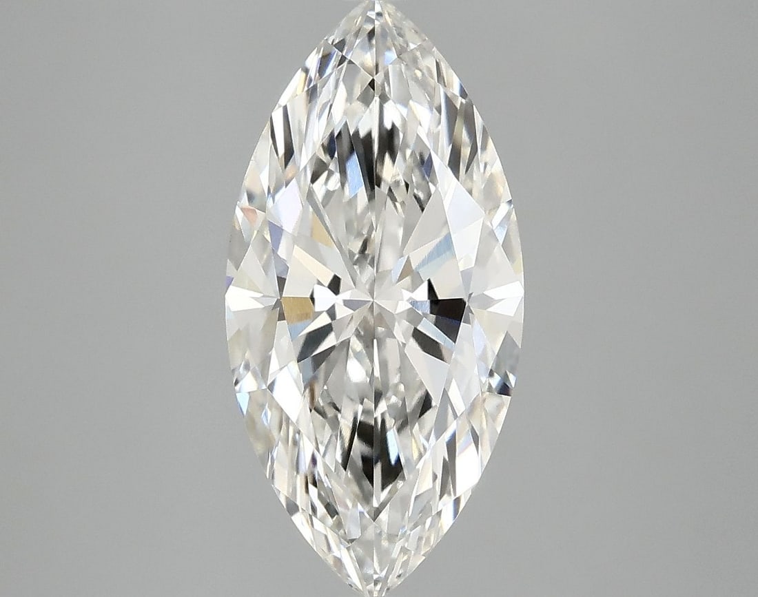 IGI Marquise 2.97ct G VVS2 - Loose Lab Diamond: IGI Marquise 2.97ct G VVS2 - Loose Lab Diamond Item Specifics: Source: This Is A Real Diamond Grown In A Lab Not Mined. Carat: 2.97 Cut: - Color: G Clarity: VVS2 Polish: EX Symmetry: EX Measurements: 