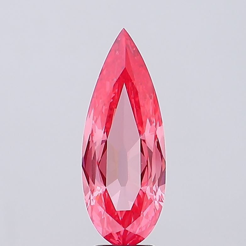 IGI Pear 4.05ct Fancy Vivid Pink VVS1 - Loose Lab Diamond: IGI Pear 4.05ct Fancy Vivid Pink VVS1 - Loose Lab Diamond Item Specifics: Source: This Is A Real Diamond Grown In A Lab Not Mined. Carat: 4.05 Cut: - Color: Fancy Vivid Pink Clarity: VVS1 Polish: EX