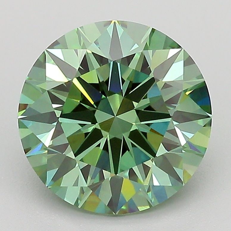 IGI Round 3.0ct Fancy Vivid Green VVS2 - Ideal Loose Lab Diamond: IGI Round 3.0ct Fancy Vivid Green VVS2 - Ideal Loose Lab Diamond Item Specifics: Source: This Is A Real Diamond Grown In A Lab Not Mined. Carat: 3.0 Cut: ID Color: Fancy Vivid Green Clarity: VVS2