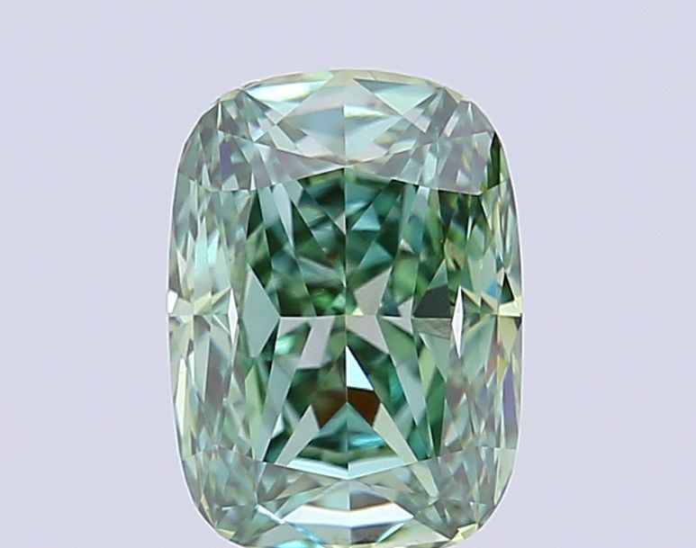 IGI Cushion Modified 2.06ct Fancy Vivid Green VVS2 - Loose Lab Diamond: IGI Cushion Modified 2.06ct Fancy Vivid Green VVS2 - Loose Lab Diamond Item Specifics: Source: This Is A Real Diamond Grown In A Lab Not Mined. Carat: 2.06 Cut: - Color: Fancy Vivid Green Clarity: VVS