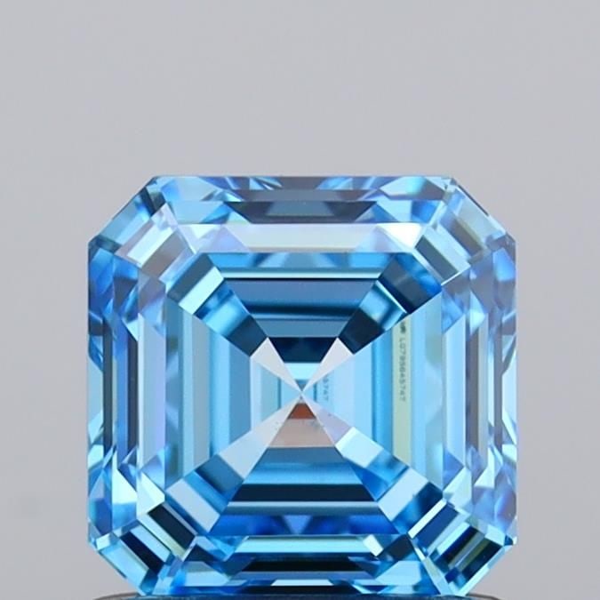 IGI Asscher 1.0ct Fancy Vivid Blue VVS2 - Loose Lab Diamond: IGI Asscher 1.0ct Fancy Vivid Blue VVS2 - Loose Lab Diamond Item Specifics: Source: This Is A Real Diamond Grown In A Lab Not Mined. Carat: 1.0 Cut: - Color: Fancy Vivid Blue Clarity: VVS2 Polish: EX 