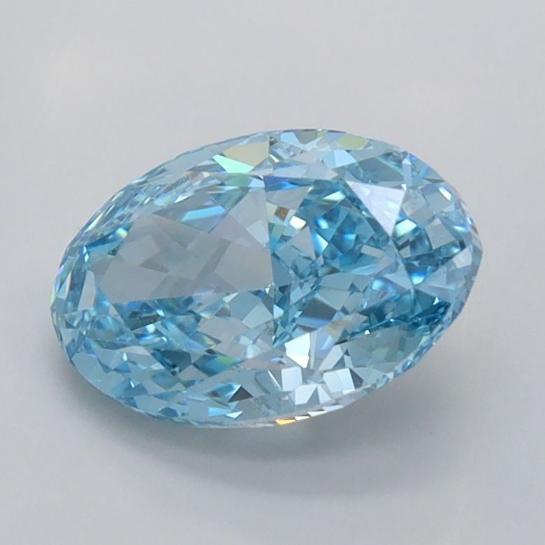 IGI Oval 1.58ct Fancy Vivid Blue VVS2 - Loose Lab Diamond: IGI Oval 1.58ct Fancy Vivid Blue VVS2 - Loose Lab Diamond Item Specifics: Source: This Is A Real Diamond Grown In A Lab Not Mined. Carat: 1.58 Cut: - Color: Fancy Vivid Blue Clarity: VVS2 Polish: EX