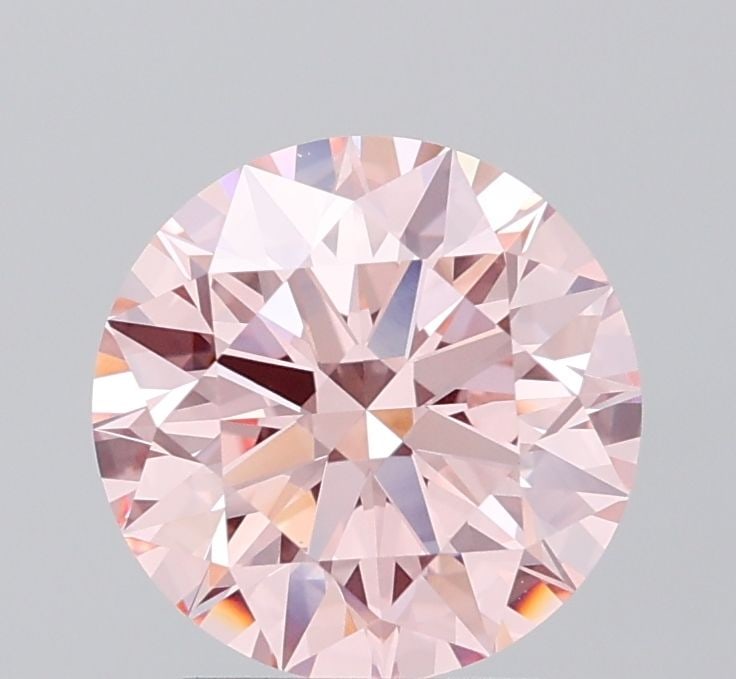 IGI Round 2.54ct Fancy Pink VVS2 - Ideal Loose Lab Diamond: IGI Round 2.54ct Fancy Pink VVS2 - Ideal Loose Lab Diamond Item Specifics: Source: This Is A Real Diamond Grown In A Lab Not Mined. Carat: 2.54 Cut: ID Color: Fancy Pink Clarity: VVS2 Polish: EX Symme