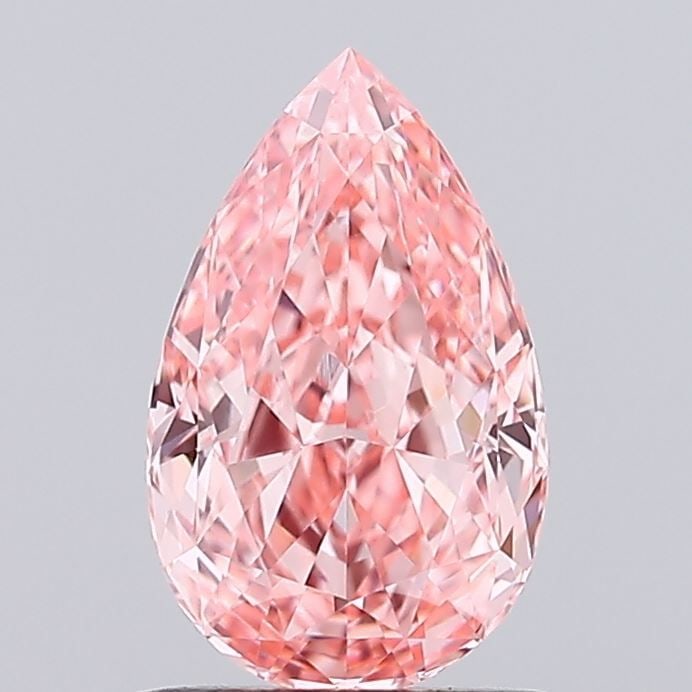 IGI Pear 1.09ct Fancy Vivid Pink VVS2 - Loose Lab Diamond: IGI Pear 1.09ct Fancy Vivid Pink VVS2 - Loose Lab Diamond Item Specifics: Source: This Is A Real Diamond Grown In A Lab Not Mined. Carat: 1.09 Cut: - Color: Fancy Vivid Pink Clarity: VVS2 Polish: VG