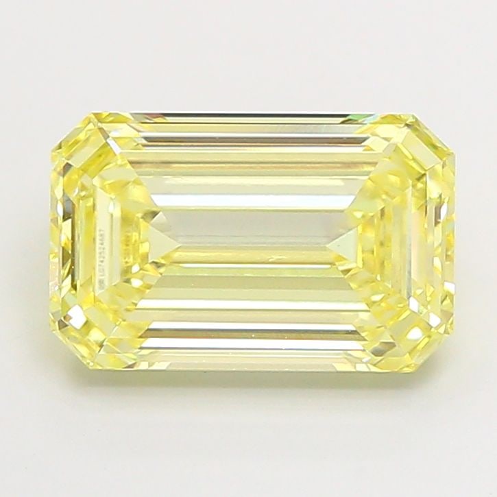 IGI Emerald 2.92ct Fancy Yellow VVS2 - Loose Lab Diamond: IGI Emerald 2.92ct Fancy Yellow VVS2 - Loose Lab Diamond Item Specifics: Source: This Is A Real Diamond Grown In A Lab Not Mined. Carat: 2.92 Cut: - Color: Fancy Yellow Clarity: VVS2 Polish: EX Symmet