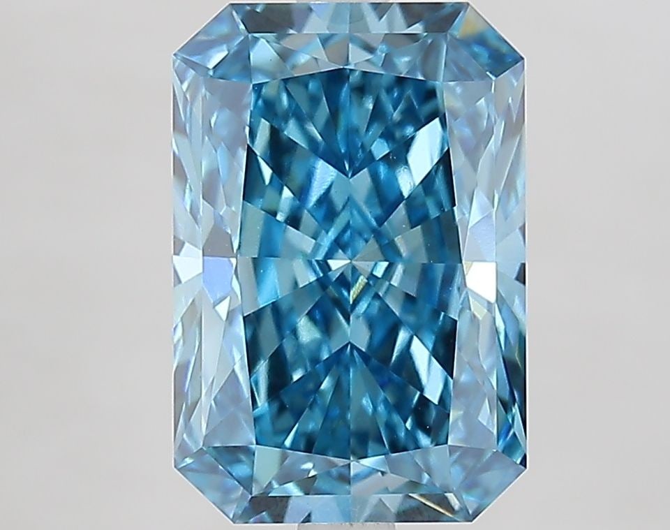 IGI Radiant 3.64ct Fancy Vivid Blue VVS2 - Loose Lab Diamond: IGI Radiant 3.64ct Fancy Vivid Blue VVS2 - Loose Lab Diamond Item Specifics: Source: This Is A Real Diamond Grown In A Lab Not Mined. Carat: 3.64 Cut: - Color: Fancy Vivid Blue Clarity: VVS2 Polish: E