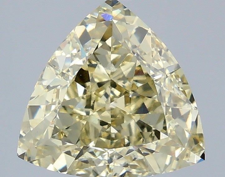 IGI Triangular 3.09ct Fancy Yellow VVS2 - Loose Lab Diamond (1 of 1)