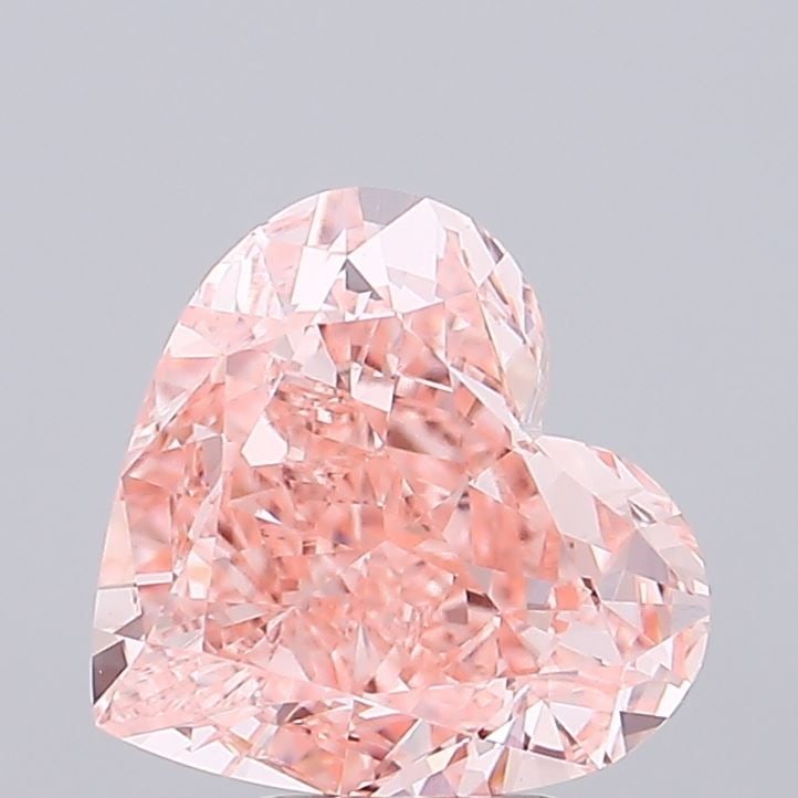 IGI Heart 5.04ct Fancy Vivid Pink VVS2 - Loose Lab Diamond: IGI Heart 5.04ct Fancy Vivid Pink VVS2 - Loose Lab Diamond Item Specifics: Source: This Is A Real Diamond Grown In A Lab Not Mined. Carat: 5.04 Cut: - Color: Fancy Vivid Pink Clarity: VVS2 Polish: EX