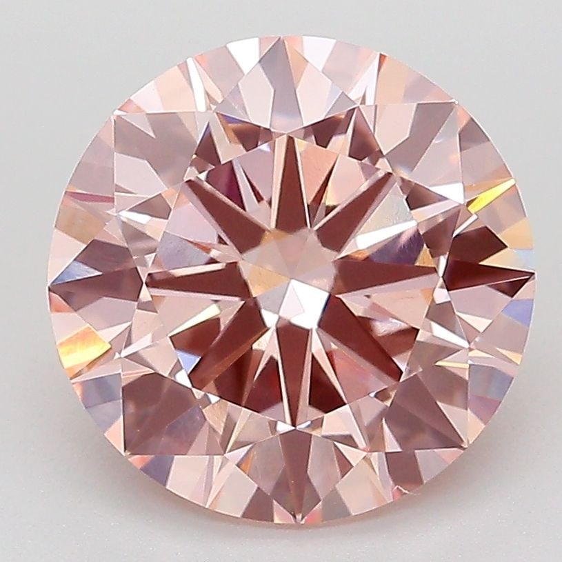 IGI Round 3.51ct Fancy Intense Pink VVS2 - Loose Lab Diamond: IGI Round 3.51ct Fancy Intense Pink VVS2 - Loose Lab Diamond Item Specifics: Source: This Is A Real Diamond Grown In A Lab Not Mined. Carat: 3.51 Cut: EX Color: Fancy Intense Pink Clarity: VVS2 Polish