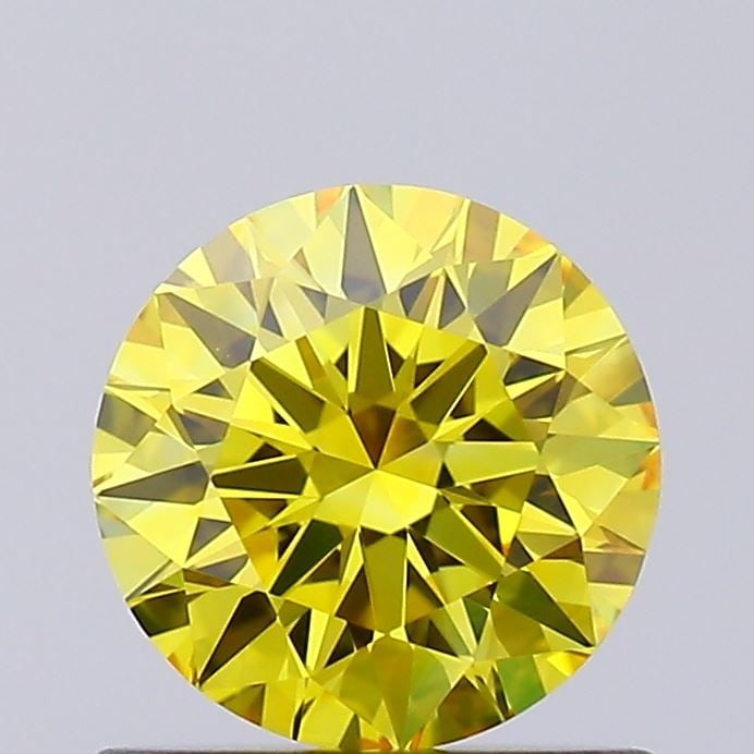 IGI Round 0.64ct Fancy Vivid Yellow VVS1 - Ideal Loose Lab Diamond: IGI Round 0.64ct Fancy Vivid Yellow VVS1 - Ideal Loose Lab Diamond Item Specifics: Source: This Is A Real Diamond Grown In A Lab Not Mined. Carat: 0.64 Cut: ID Color: Fancy Vivid Yellow Clarity: VVS1 